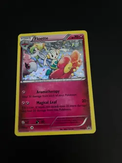 Pokemon Floette XY139 Black Star Promo Pokemon Trading Card TCG - Image 1