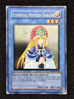 NM YUGIOH ELEMENTAL MISTRESS DORIADO Ultimate Rare Holo TLM-EN034 - Image 1