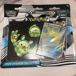 Pokemon Black Bolt Tech Sticker Collection Reuniclus NEW - Image 1