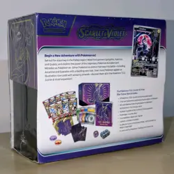 Scarlet & Violet Base Set Miraidon Elite Trainer Box ETB Pokemon Factory Sealed - Image 2