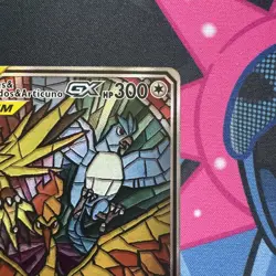 Pokemon TCG Moltres & Zapdos & Articuno - Hidden Fates Stained Glass Promo-SM210 - Image 5