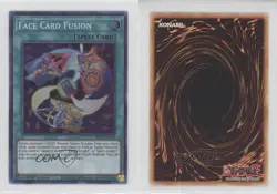 Face Card Fusion (SR) 1st Ed. YuGiOh King's Court #KICO-EN005 00ah - Image 3