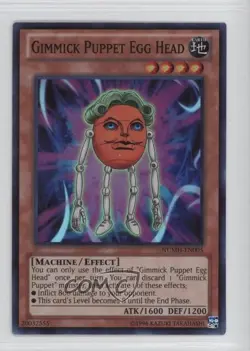 Gimmick Puppet Egg Head Unlimited YuGiOh Number Hunters #NUMH-EN005 0b5 - Image 1