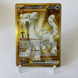Chien-Pao Ex 274/193 Paldea Evolved Gold Hyper Rare Pokemon TCG MINT - Image 1