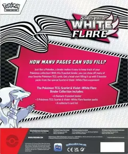 Pokemon TCG Scarlet & Violet White Flare Binder Collection Presale Order✅ - Image 2