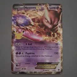 Pokemon Mewtwo EX 54/99 Celebrations 25th Anniversary TCG Card NM/M - Image 1