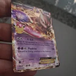 Pokemon Mewtwo EX 54/99 Celebrations 25th Anniversary TCG Card NM/M - Image 5