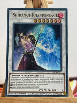 Shiranui-Knappensage SAST-DESP1 Ultra Rare NM Deutsch YUGIOH - Image 1