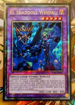 El Shaddoll Winda (Quarter Century Secret Rare) - RA04-EN052 - Yu-Gi-Oh TCG - Image 1