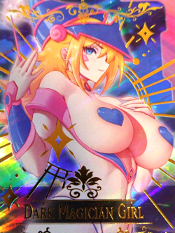 UR Beautiful Waifu Card - Dark Magician Girl - Goddess Story Yugioh FOIL - Image 3