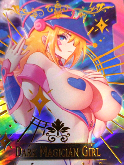 UR Beautiful Waifu Card - Dark Magician Girl - Goddess Story Yugioh FOIL - Image 4