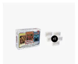 YuGiOh LEGENDARY COLLECTION 25th ANNIVERSARY EDITION DISPLAY (5 Mini Boxes) - Image 1