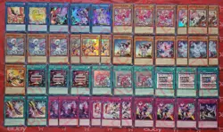 YUGIOH Live Twin Deck 45 Cards Evil Twin's Trouble Sunny *Ki-sikil* Lil-la - Image 1