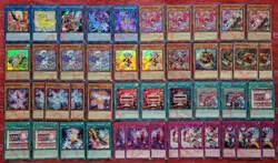 YUGIOH Live Twin Deck 45 Cards Evil Twin's Trouble Sunny *Ki-sikil* Lil-la - Image 1