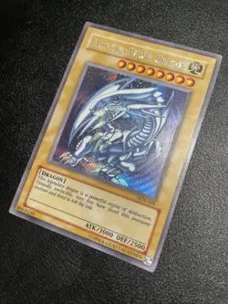 Blue Eyes White Dragon DDS Secret Rare Promo Card - Rep - Image 1