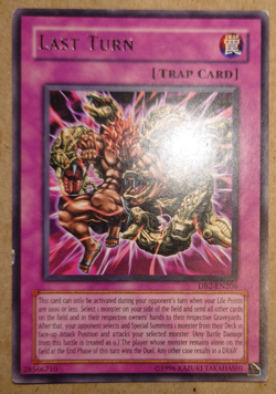 Last Turn DB2-EN206 Rare Yugioh Dark Beginnings 2 - Image 2