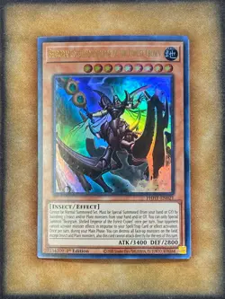 Yugioh Beargram, Shelled Emperor of the Forest Crown PHHY-EN021 Ultra 1st Ed NM - Image 1