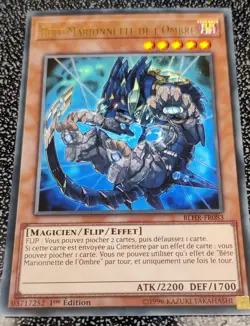 1x Yu-Gi-Oh! FRENCH Shaddoll Beast - BLHR-FR083 - Ultra Rare - 1st Edition - NM - Image 1