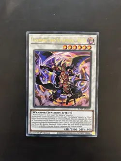 Yu-Gi-Oh! ROTA-EN039 Legendary Lord Six Samurai - Shi En (1st Ed) Ultra Rare, NM - Image 1