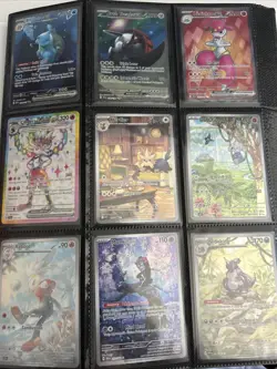 Pokemon TCG Card Collection LOT EX, FULL ARTS, SIR, Alt ARTS INCLUDES BINDER - Image 1
