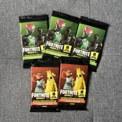 5x Panini Fortnite TCG Series 2 Trading Cards Sealed Packs 2019 New - Image 1