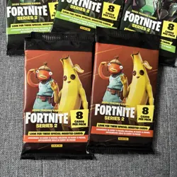 5x Panini Fortnite TCG Series 2 Trading Cards Sealed Packs 2019 New - Image 2