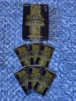 Yugioh Quarter Century BONANZA Booster Box 5 Pack 1st Edition- BONUS CARD PACK! - Image 1
