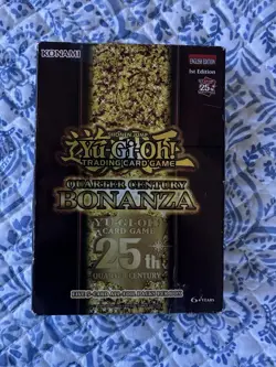 Yugioh Quarter Century BONANZA Booster Box 5 Pack 1st Edition- BONUS CARD PACK! - Image 4