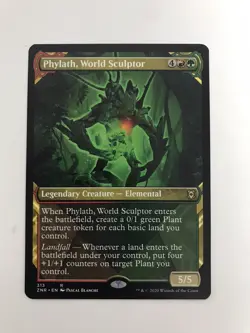 Phylath World Sculptor Showcase MTG Magic the Gathering Card NM Near Mint ZNR - Image 1