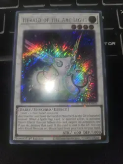 Herald of the Arc Light RA01-EN031 Platinum Secret Rare Yu-Gi-Oh! - Image 1