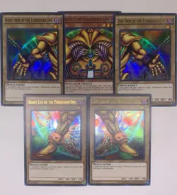 YUGIOH EXODIA SET YGLD-ENA18-21 (MGED-EN005) Unl ULTRA (LP) - Image 1