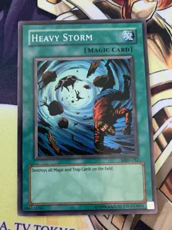 Heavy Storm MRD-142 Super Rare Unlimited Edition MP Edison Yugioh - Image 1