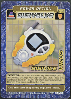 Bandai Digimon Trading Card Street Starter Set 2 Digivice Virus St-122 LP - Image 1
