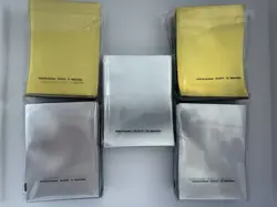 Pokemon TCG Card Sleeves Lot of 5 Packs - Image 2
