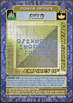Bandai Digimon Trading Card Series 4 Empires of Precious Metal Bo-216 - Image 1