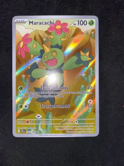 Carte Pokemon Maracachi 093/86 EV 10.5 Flamme Blanche et Foudre Noire - Image 1