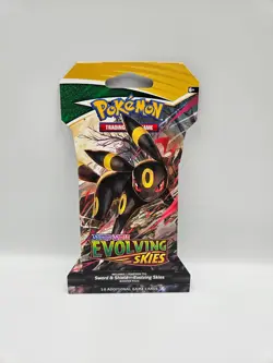 Pokemon Evolving Skies Sleeved Booster Pack - Umbreon Art Work - Image 1
