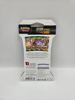 Pokemon Evolving Skies Sleeved Booster Pack - Umbreon Art Work - Image 2