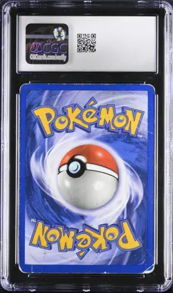 CGC 3 Ho-Oh 7/64 DOUBLE HOLO Error Neo Revelation Holographic WOTC Pokemon 2001 - Image 2