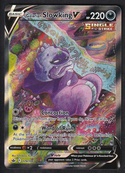Pokemon - Chilling Reign 2021 - Galarian Slowking V 179/198 - Alternate Art - Image 1