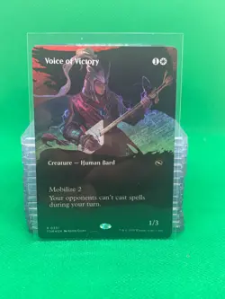 Voice Of Victory 0331 Showcase Foil Magic: The Gathering - Image 1