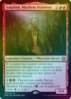 Solphim, Mayhem Dominus *FOIL* (Near Mint) | MTG - Image 1