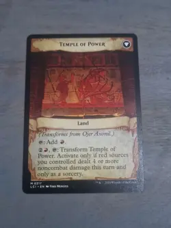 MTG Ojer Axonil, Deepest Might/Temple of Power (Showcase)The Lost Caverns of IX - Image 2