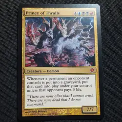 Prince Of Thralls - Shards Of Alara Excellent Magic MTG - Image 1