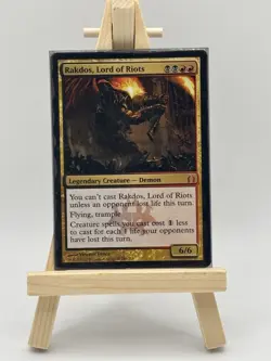 1x RAKDOS, LORD OF RIOTS - Ravnica - MTG - Magic the Gathering - Image 1
