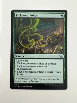 Pick Your Poison MTG Magic the Gathering Card NM Near Mint MKM - Image 1