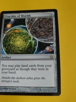 Crucible of Worlds. Fifth Dawn. Artifact Fifth Dawn. Magic the Gathering Card - Image 2