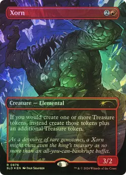 Xorn Foil Dungeons & Dragons Secret Lair NM MTG - Image 1