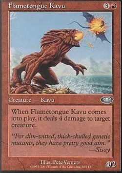 MTG - Flametongue Kavu Planeshift - Image 1
