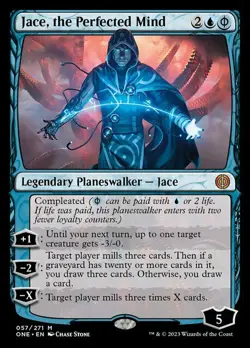 MTG - Jace, the Perfected Mind, Phyrexia: All Will Be One - Image 1